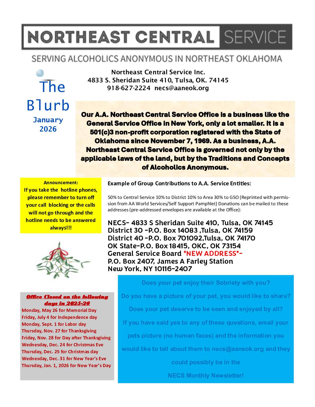 2026 01 January 2026 Blurb