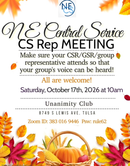Flyer October 2026 CS Rep